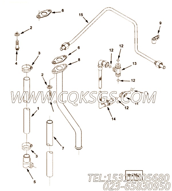 Tube, Lub Oil Supply