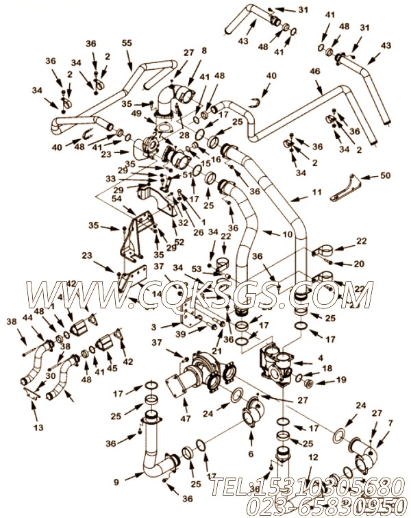 Connection, Water Transfer