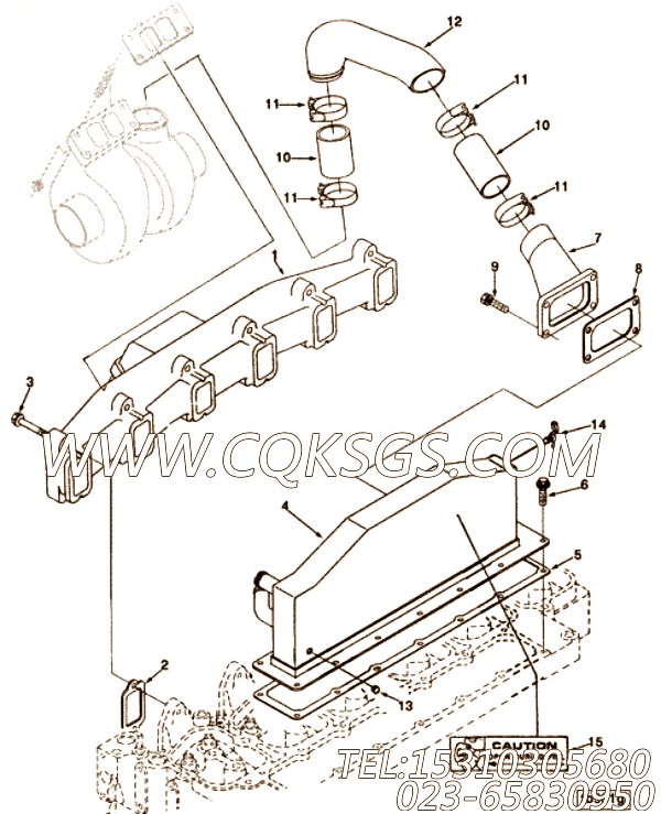 【套件和组件】康明斯CUMMINS柴油机的3910282 套件和组件