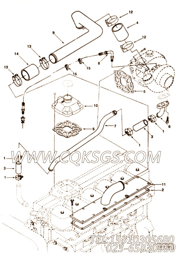Connection, Tur Oil Drain