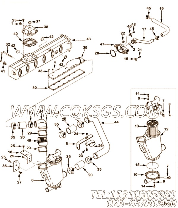 Connection, Water Transfer