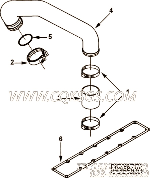 Gasket, Int Manifold Cover