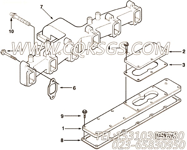 Gasket, Cover Plate