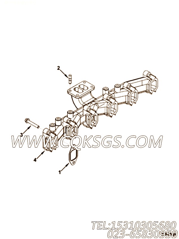 Gasket, Exhaust Manifold