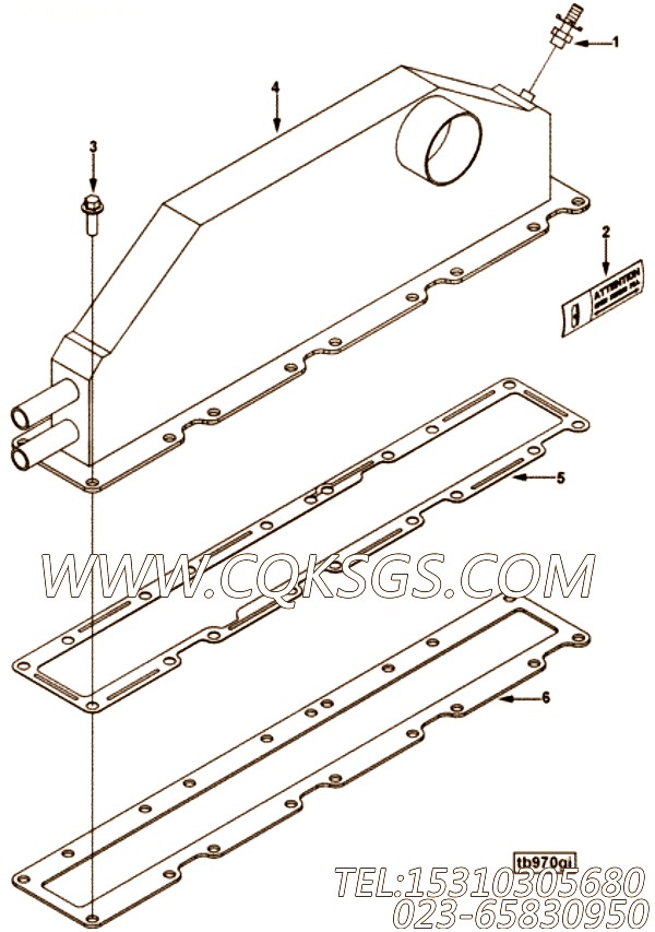 【安装垫片】康明斯CUMMINS柴油机的3969198 安装垫片