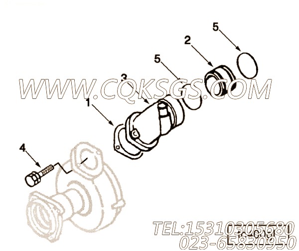 Connection, Water Outlet