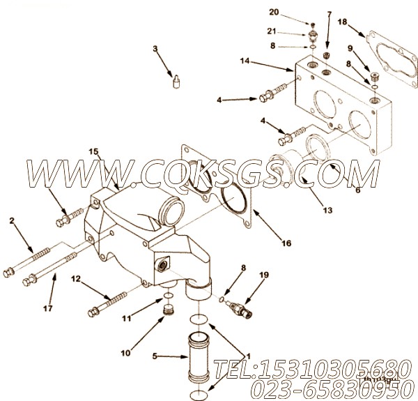 Gasket, Thm Housing Cover