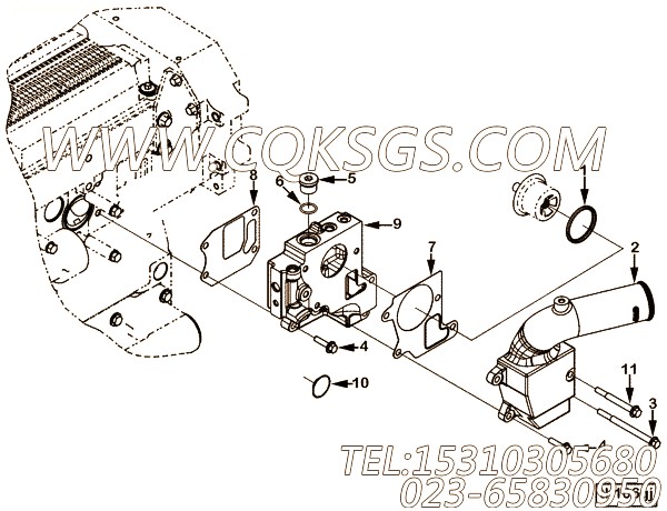 Housing, Thermostat