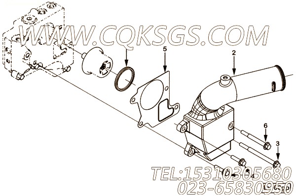Cover, Thermostat Housing