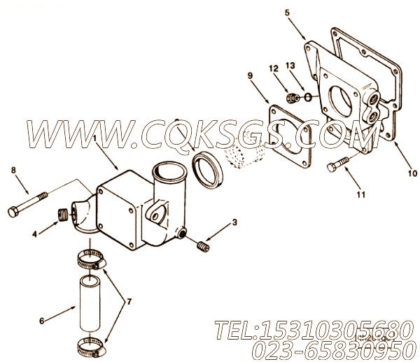 Housing, Thermostat