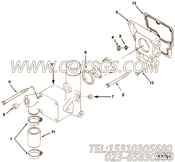 Support, Thm Housing