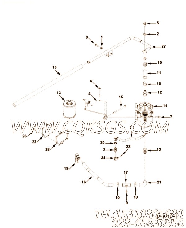 【平垫圈】康明斯CUMMINS柴油机的3093778 平垫圈