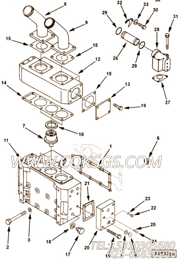 Housing, Thermostat