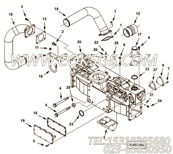 Cover, Thermostat Housing
