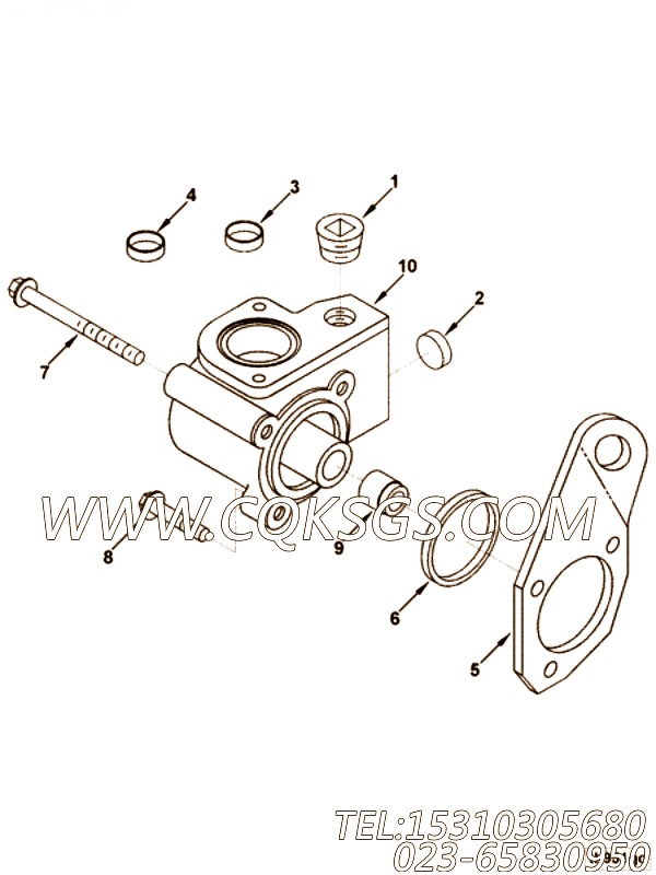 Housing, Thermostat