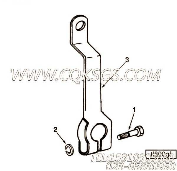 【油门杆】康明斯CUMMINS柴油机的102025 油门杆