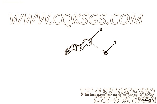 Bracket, Throttle Control