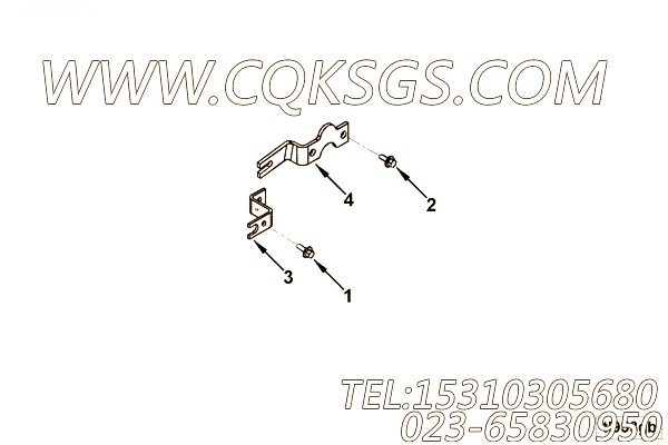 Bracket, Throttle Control