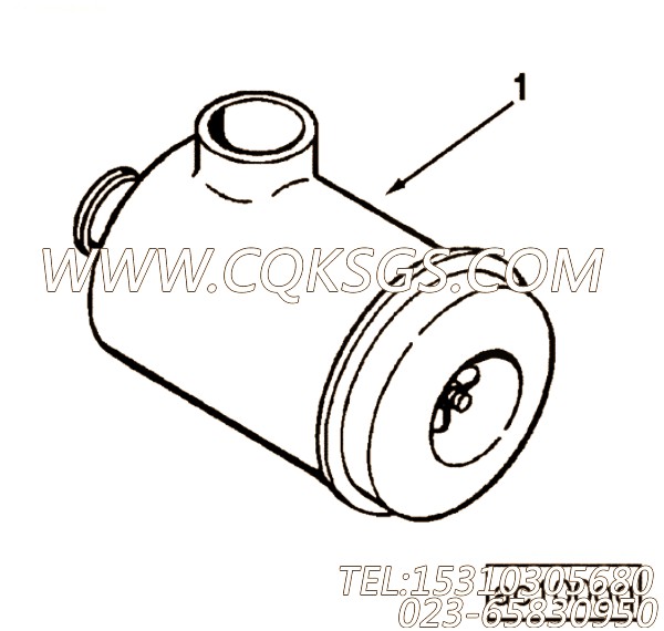 【空气净化器】康明斯CUMMINS柴油机的3351190 空气净化器