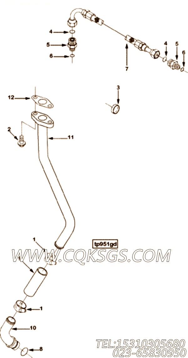 Connection, Tur Oil Drain