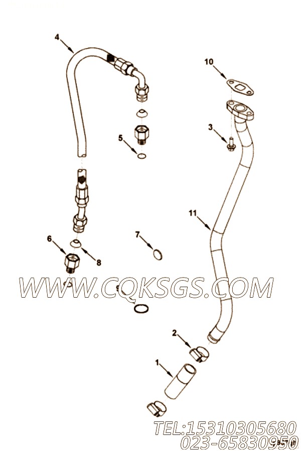 Connection, Tur Oil Drain