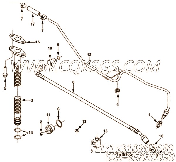 Connection, Tur Oil Drain