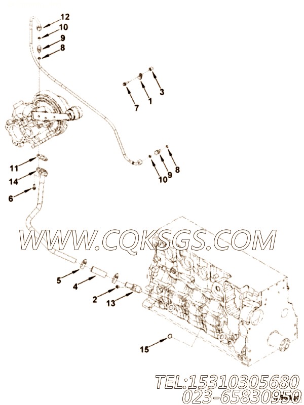 Connection, Tur Oil Drain