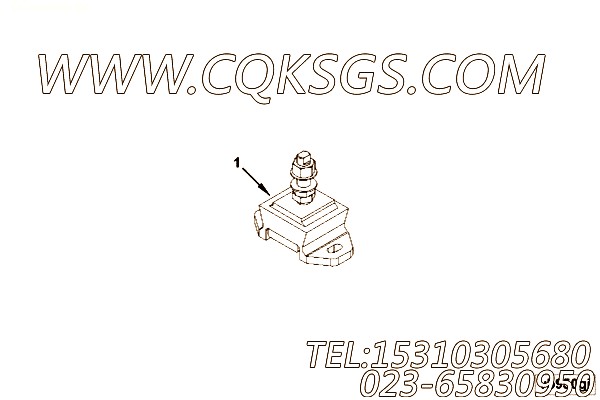 【隔振器】康明斯CUMMINS柴油机的4988090 隔振器