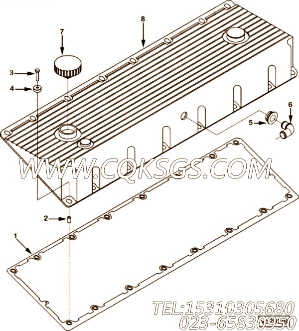 【前填写不STOR港口】康明斯CUMMINS柴油机的4965681 前填写不STOR港口