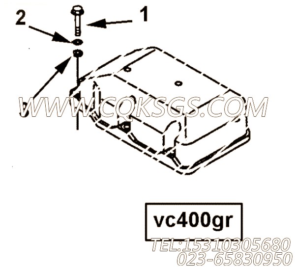 【RKR盖密封垫圈】康明斯CUMMINS柴油机的4006239 RKR盖密封垫圈