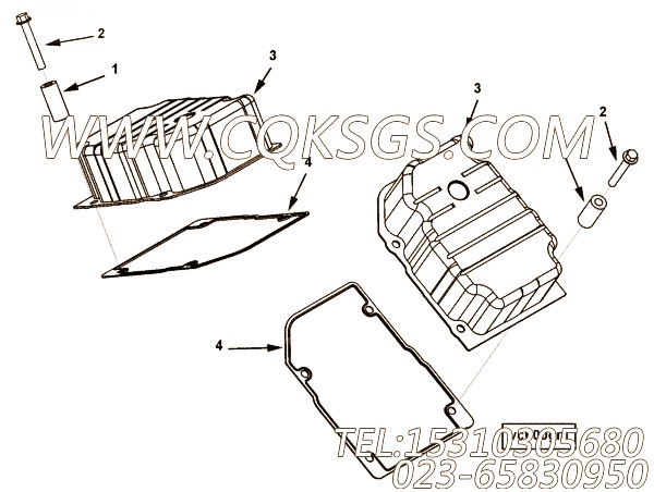 【安装垫片】康明斯CUMMINS柴油机的3638347 安装垫片