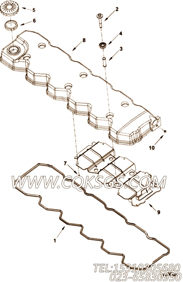 【CPT隔离第螺丝】康明斯CUMMINS柴油机的3954507 CPT隔离第螺丝