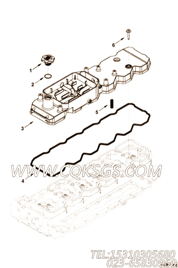 【CPT隔离第螺丝】康明斯CUMMINS柴油机的3957203 CPT隔离第螺丝