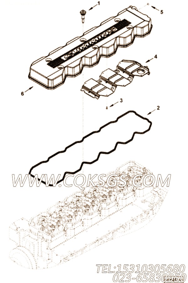 【CPT隔离第螺丝】康明斯CUMMINS柴油机的3959400 CPT隔离第螺丝
