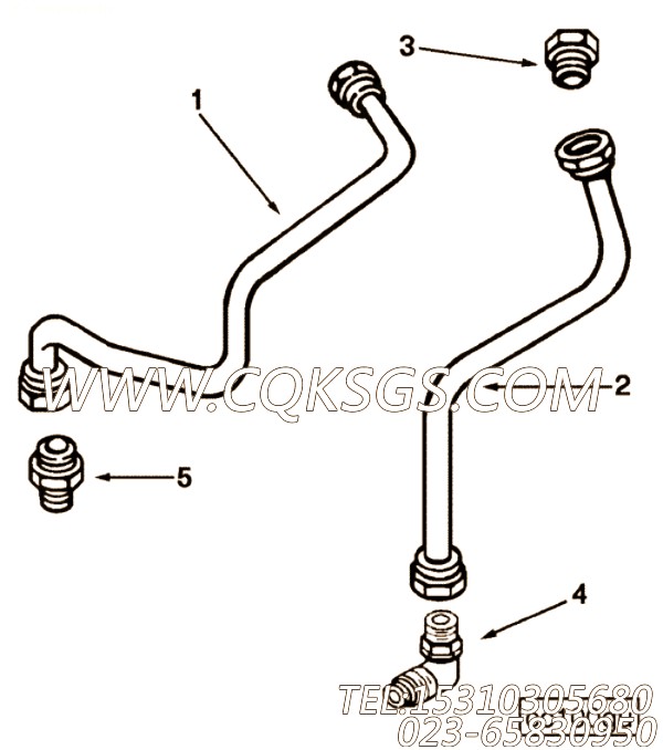 Tube, Cpr Water Inlet