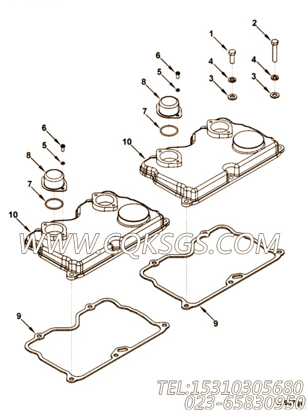 COVER,ROCKER HOUSING