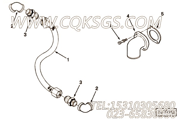 【接头密封垫】康明斯CUMMINS柴油机的210774 接头密封垫