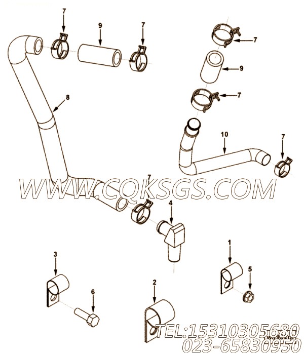 Tube, Aftercooler