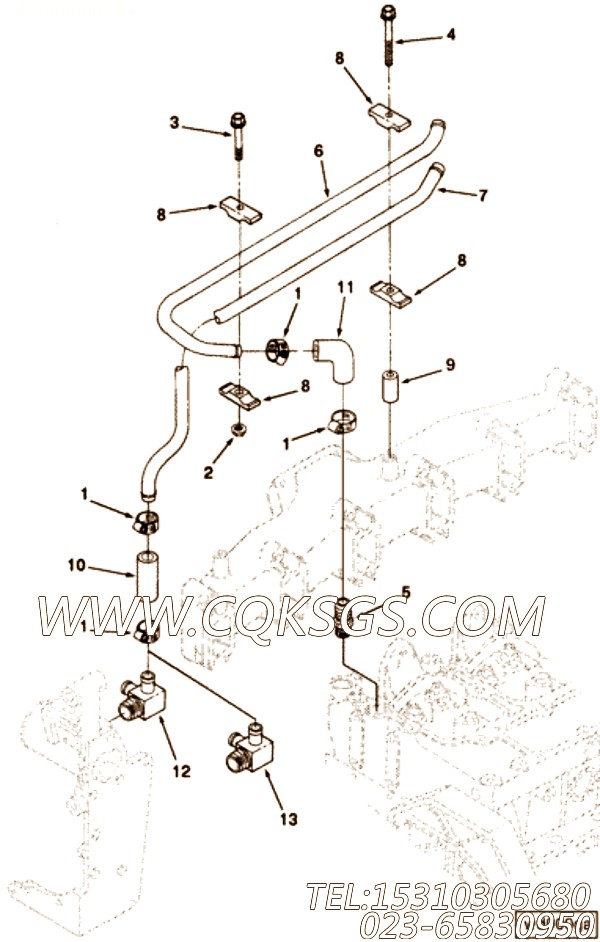 Spacer, Mounting