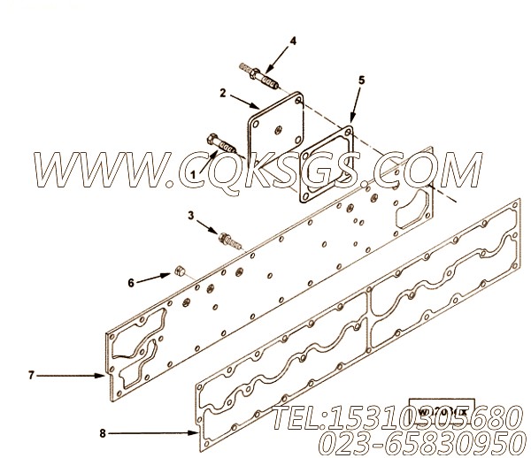 Gasket, Heater Housing