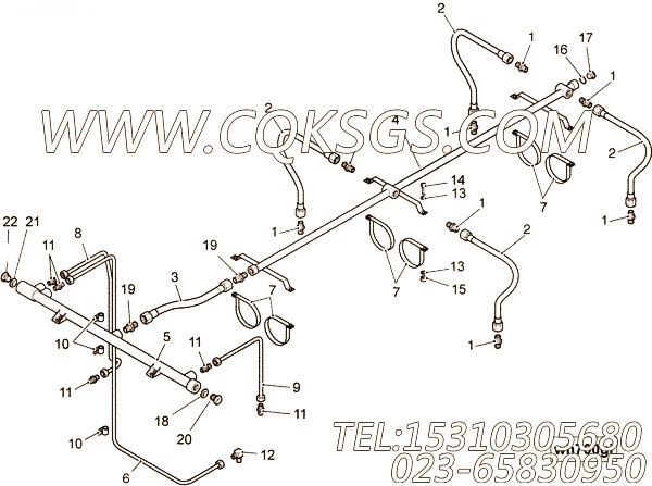 【密封垫圈】康明斯CUMMINS柴油机的3336402 密封垫圈