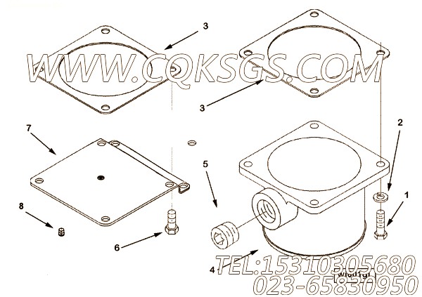 Conn., Water Pump Inlet