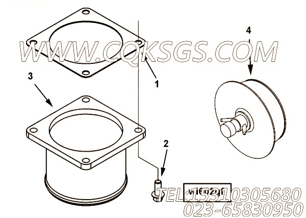 Gasket, Wtr Trf Connection