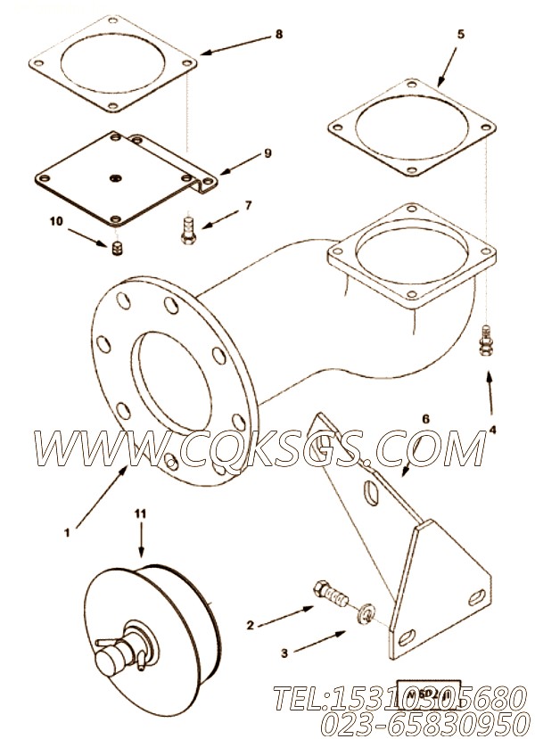 Connection, Wtr Inlet