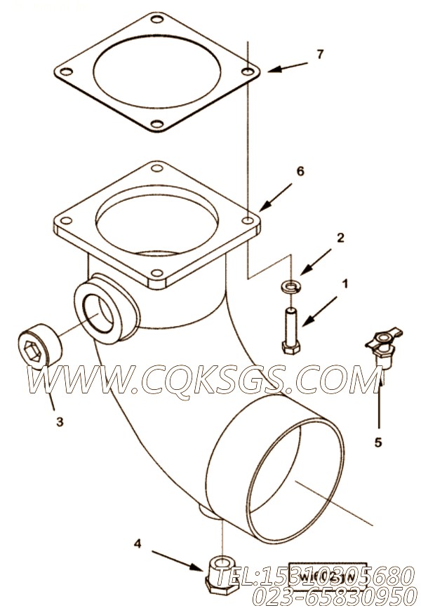 Gasket, Wtr Trf Connection