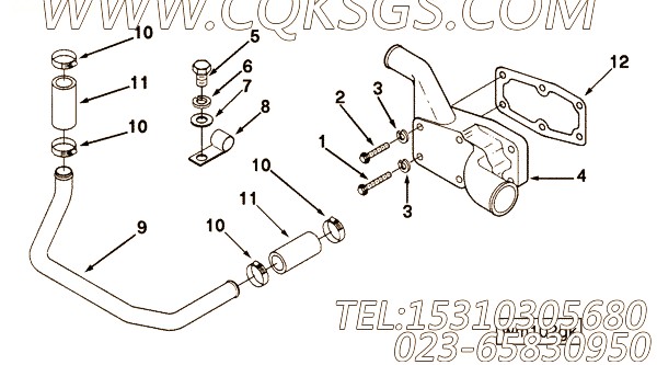 Connection, Water Outlet