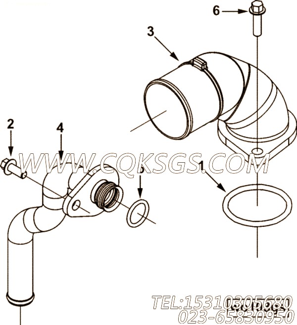 Connection, Water Outlet