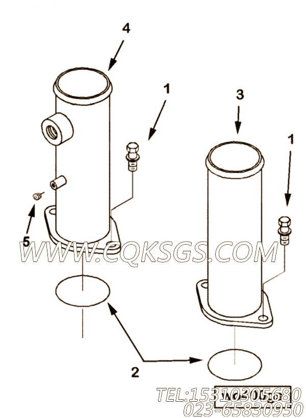 Connection, Water Outlet