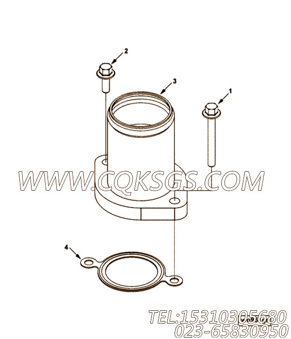 Connection, Water Outlet