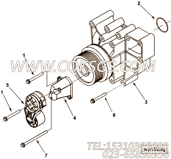【水修理包】康明斯CUMMINS柴油机的4090022 水修理包
